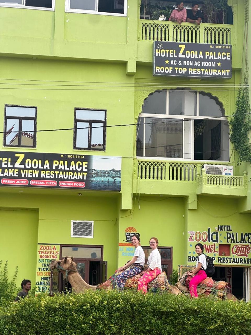 Hotel Zoola Palace Pushkar Eksteriør billede